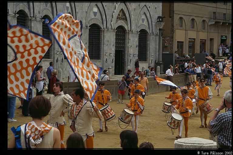 Unicorn procession, Siena