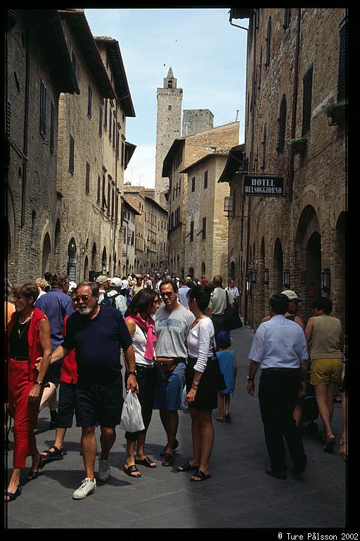 San Gimignano street