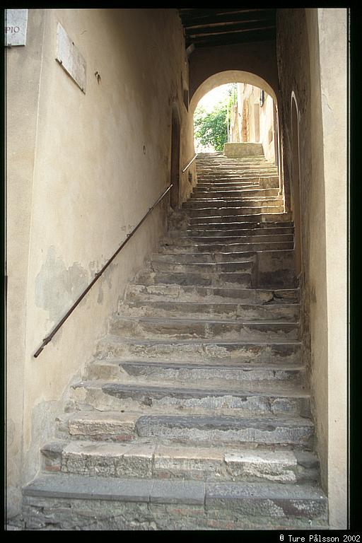 Montalcino stairs