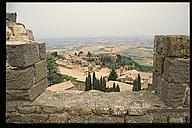 View from fortress of Montalcino