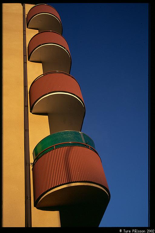 Balconies, Engelbrektsgatan, Linköping