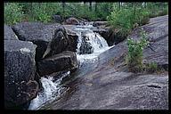 Stream in the dead fall, Storforsen