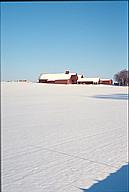 House in the snow