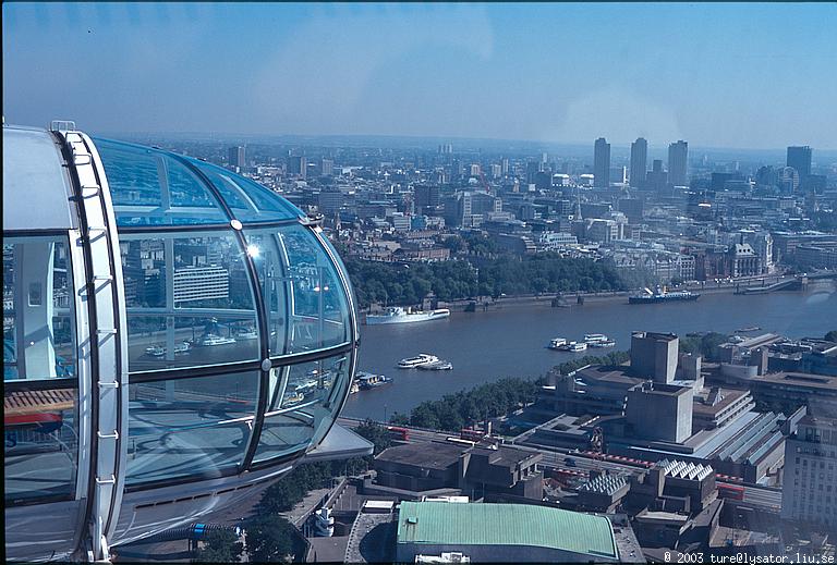 View from the London Eye