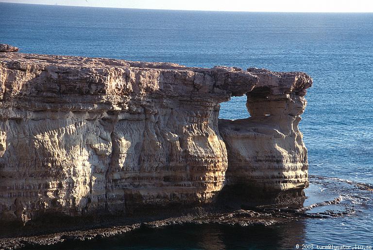 Sea caves, near Cavo Gkreko